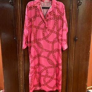 Affection chain link midi dress